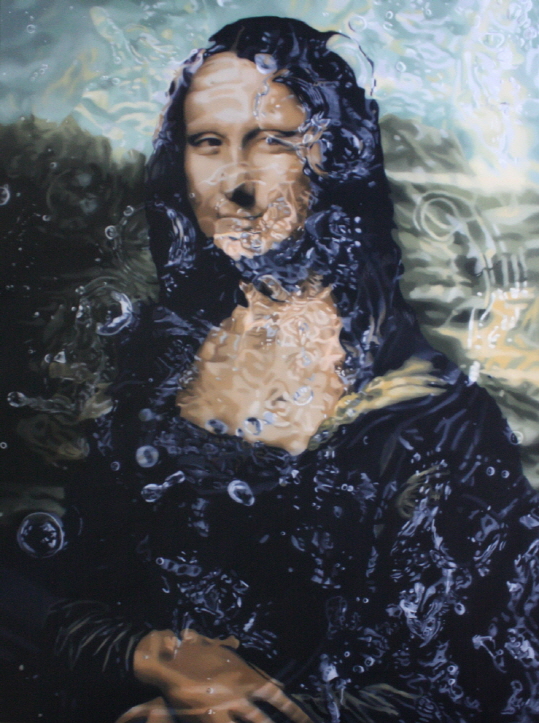 이기택, Mona Lisa, 130.5x97cm, Oil on canvas, 2020